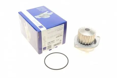 Помпа воды Citroen Xsara 1.5D/1.6 97-/Peugeot 106/205/206/306/405 1.5D/1.4/1.6 91-02 (20z) BUGATTI PA7404
