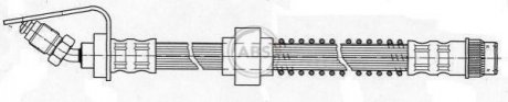 Тормозной шланг Movano/Master/Movano 97-10 A.B.S A.B.S. SL5728