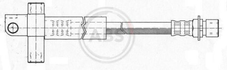 Тормозной шланг Transit/P100 Sierra 85-01 A.B.S A.B.S. SL3693