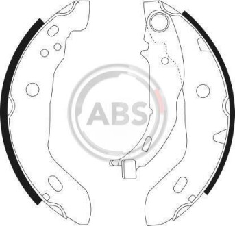 Колодки ручного гальма W168 97-04 (TRW) A.B.S A.B.S. 9041