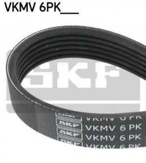 Ремень поликлиновый 6PK1720 SKF VKMV 6PK1720 (фото 1)