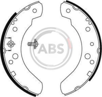 Колодки гальмівні задн. Transit 85-01 A.B.S A.B.S. 8829