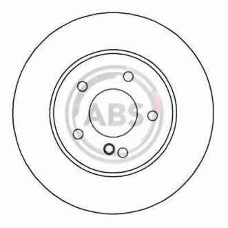 Тормозной диск задн. W210 96-03 A.B.S A.B.S. 16571