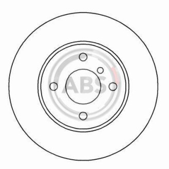 Гальмівний диск E30 82-91 A.B.S A.B.S. 15767