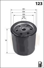 Фільтр палива OEM CNHi (аналог33358E/) MECAFILTER ELG5506