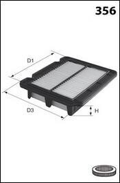 Фільтр повітряний MECAFILTER ELP9200