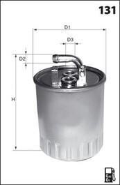 Фільтр палива MECAFILTER ELG5309