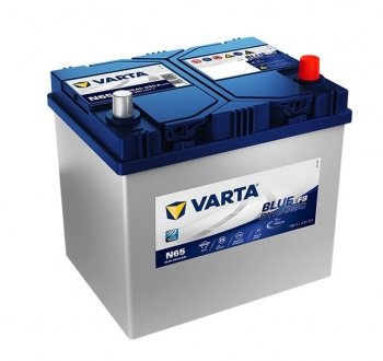 Акумулятор 6СТ-65 EFB Blue Dynamic VARTA 565501065 D842 (фото 1)