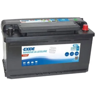 Тяговий акумулятор Marine & Leisure 90 Аг 12 В EXIDE EN800