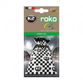 Ароматизатор в машину зі свіжим ароматом Roko Race 25 г K2 V822R (фото 1)