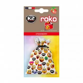Ароматизатор в машину з пахощами ягід Roko Happy 25 г K2 V820H
