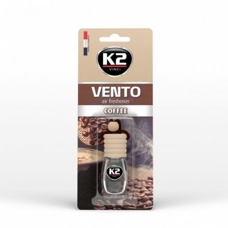Ароматизатор в машину з ароматом кави Vento 8 мл K2 V458