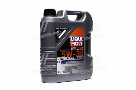 Моторное масло SAE 5W-30 SPECIAL TEC LL (API SL/CF, ACEA A3-04/B4-04) 5л LIQUI MOLY 8055