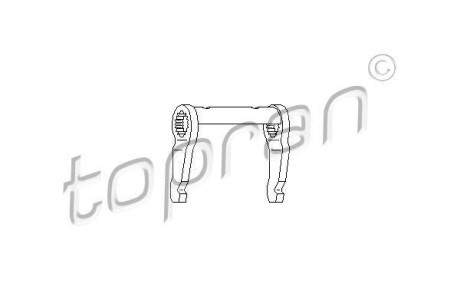 Вилка,система зчеплення TOPRAN 107293
