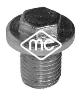 Корок масляного піддону М14*1,5*16,5мм Ford 68-06 METALCAUCHO 00669