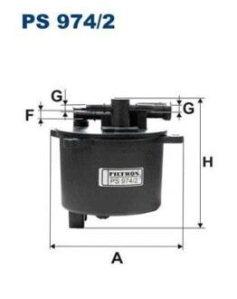 Фильтр топлива FILTRON PS 974/2