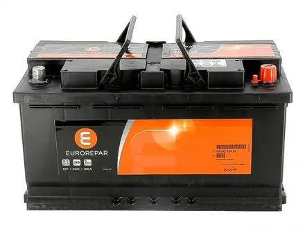 Акумулятор 95Ah 800А EUROREPAR 1609232580 (фото 1)