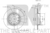 Диск тормозной NK 203246 (фото 3)