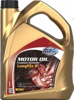 Моторное масло Premium Synthetic Longlife II 0W30 5л. MPM 05005F