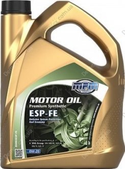 Моторное масло Premium Synthetic ESP-FE 0W20 5л. MPM 05005ESP-FE