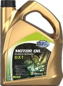 Моторное масло Premium Synthetic DX1 5W30 5л. MPM 05005DX1 (фото 1)