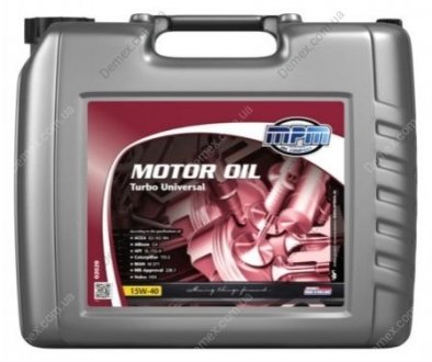 Олива моторна Motoroil 15W-40 Turbo Universal, 20л. MPM 02020