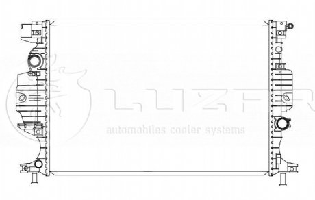 Радіатор охолодження для а/м Ford Mondeo (14-) 2.5i AT LUZAR LRc 1042 (фото 1)