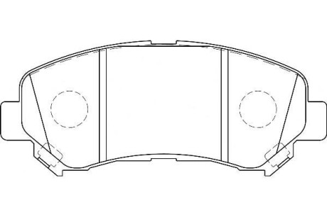 Гальмівні колодки WAGNER WBP24632A