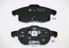 Тормозные колодки перед. OPEL Vectra C, Astra H, Zafira B FIAT Croma 05- SAAB 9-3 JAPANPARTS PA-011AF (фото 1)