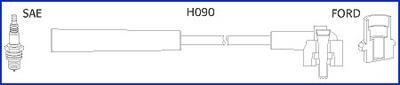 Комплект кабелей высоковольтных HUCO HITACHI-HUCO 134673