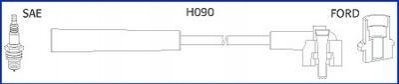 Комплект кабелів запалювання HUCO HITACHI-HUCO 134673