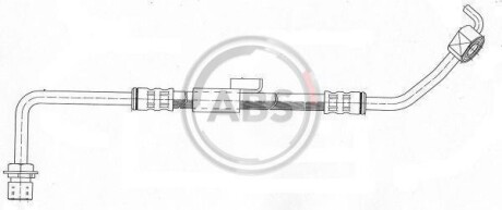 Гальмівний шланг Transit 94-02 A.B.S A.B.S. SL3364