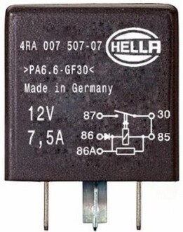 Реле паливного насоса HELLA 4RA 007 507-071