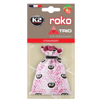 Ароматизатор в машину з пахощами ягід Roko Trio 25 г K2 V820T