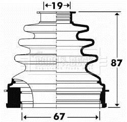 Пильник BORG&BECK BORG & BECK BCB2901