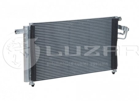 Радиатор кондиционера Rio 1.4/1.6 (05-) АКПП/МКПП LUZAR LRAC 08G1 (фото 1)