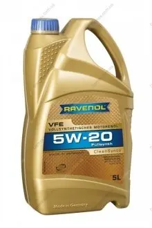 Моторное масло VFE SAE 5W20 5л RAVENOL VFE SAE 5W20 5L