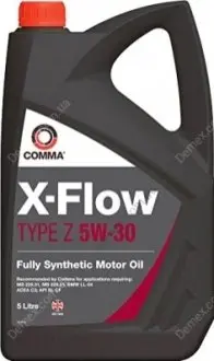 Моторное масло X-FLOW Z 5W30 SYNT. 4л COMMA X-FLOW Z 5W30 SYNT. 4L