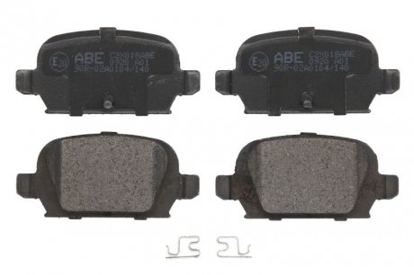 Тормозные колодки, дисковые. ABE C2X018ABE (фото 1)