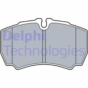Тормозные колодки, дисковые. DELPHI LP3573 (фото 1)