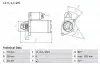 Стартер BOSCH 0 986 025 760 (фото 1)