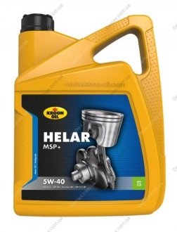Моторное масло Helar MSP+ 5W-40 5л KROON OIL 36845 (фото 1)