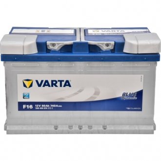 Акумулятор 6 CT-80-R Blue Dynamic VARTA 580400074 (фото 1)