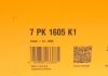 Комплект пасу поліклинового Renault Kangoo/Megane CONTITECH 7PK1605 K1 (фото 9)