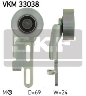 Натяжной ролик, поликлиновой ремень SKF VKM 33038