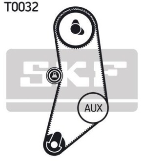 Комплект ременя ГРМ SKF VKMA 08110