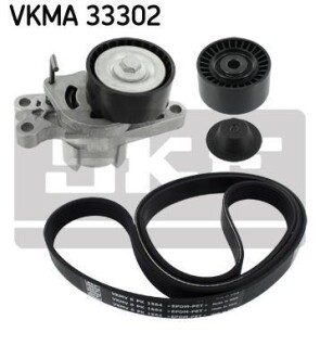 Комплект ремня ГРМ SKF VKMA 33302