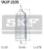 Пыльник ШРУСа SKF VKJP 2105 (фото 2)