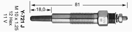 Свічка розжарювання NGK 6919