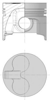 Поршень KOLBENSCHMIDT 41528620